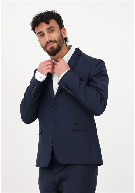 Elegant blue jacket for men PATRIZIA PEPE | 5SA652/A1WKC166